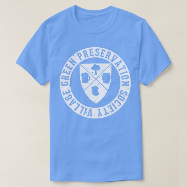 Camiseta Sociedad de preservación verde de aldea (Diseño del anverso)
