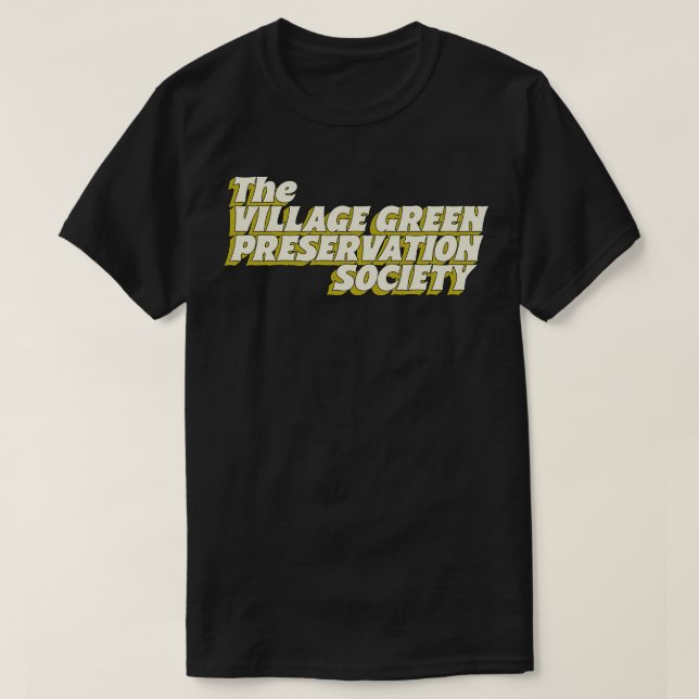 Camiseta Sociedad de Preservación Verde de Aldea 1 (Diseño del anverso)