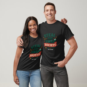 Camiseta Sociedad de Robar e Intercambiar — Fiesta Divertid