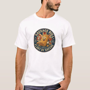 Camiseta Sociedad de Rollo de Salchicha Flaky by Nature