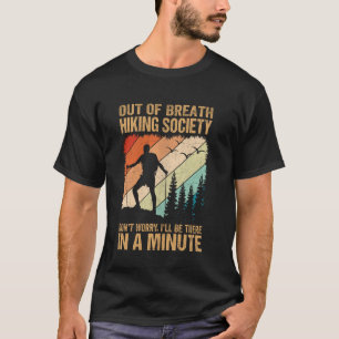 Camiseta Sociedad de Senderismo sin Aliento