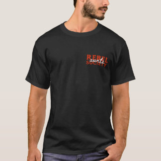 Camiseta Sociedad de Tías Rebeldes Divertida Tipografía Gen