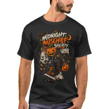 Sociedad de Travesuras de Medianoche Halloween Pun