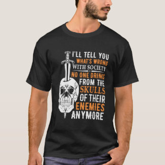 Camiseta Sociedad Equivocada Nadie Bebe De Las Calaveras De