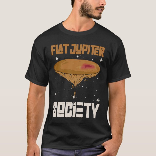 Camiseta Sociedad Júpiter Plano   Júpiter Planeta  1 (Anverso)