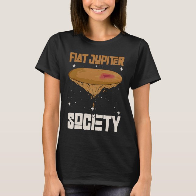 Camiseta Sociedad Júpiter Plano   Júpiter Planeta  1 (Anverso)