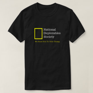 Camiseta Sociedad nacional de Deplorables