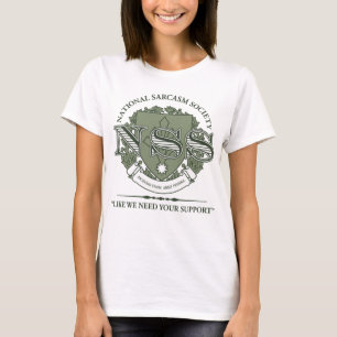 Camiseta Sociedad nacional del sarcasmo