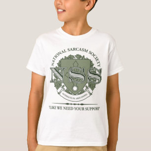 Camiseta Sociedad nacional del sarcasmo