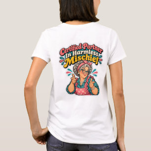 Camiseta Socio Certificado en Travesuras Inofensivas