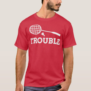 Camiseta Socio de Badminton con doble problema
