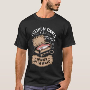Camiseta Socio de la Sociedad de Pescado Enlatado Premium