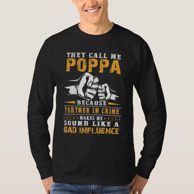 Camiseta Socio De Poppa En Crimen (Anverso)