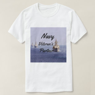 Camiseta Socio de veterano de la marina