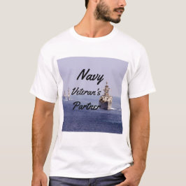 Camiseta Socio de veterano de la marina