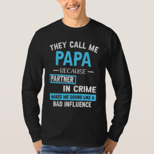 CAMISETA SOCIO EN DELITO ME HACE SONAR EL DÍA DEL PADRE EXC