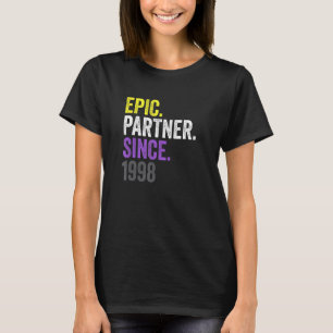 Camiseta Socio Epic Desde 1998 Aniversario No Binary Pri