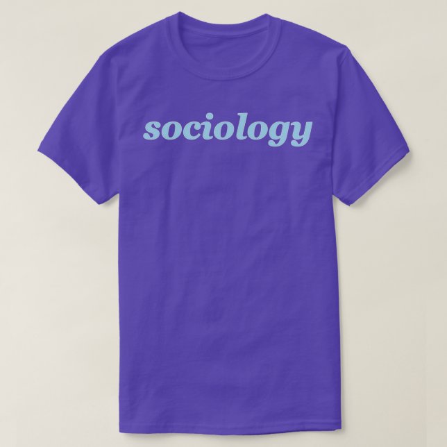 Camiseta sociología 1 (Diseño del anverso)