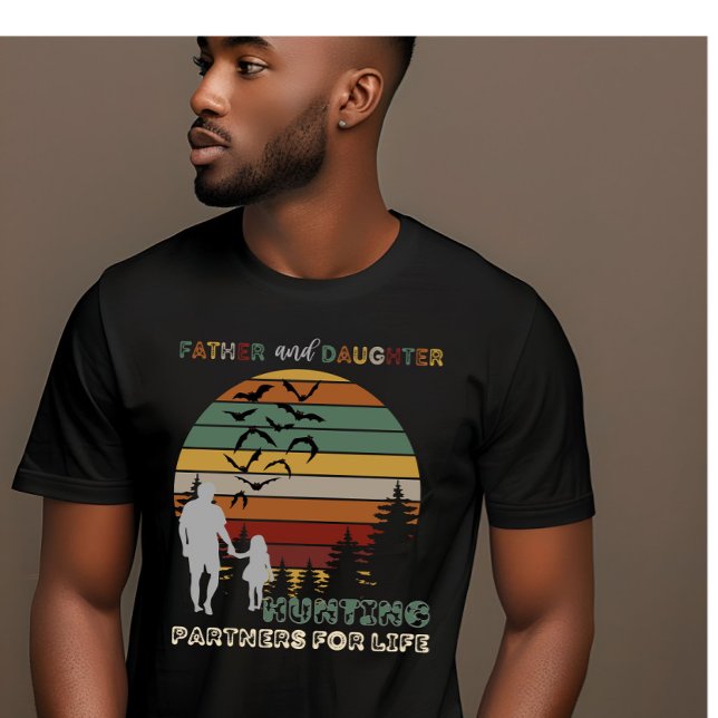 Camiseta Socios de caza de padres e hijas para la vida (Subido por el creador)