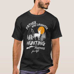 Camiseta Socios de caza de padres e hijas para Life Desi