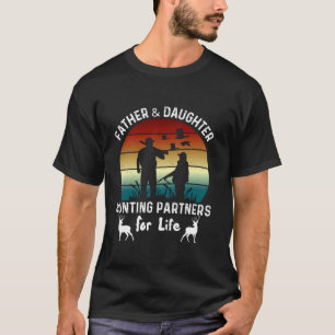 Camiseta Socios de caza de padres e hijas para venados de p
