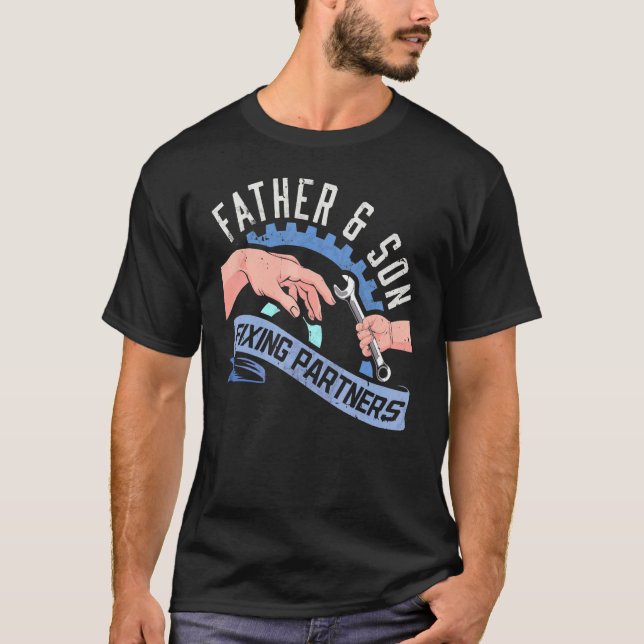Camiseta Socios de fijación de padre e hijo Diesel del Día  (Anverso)