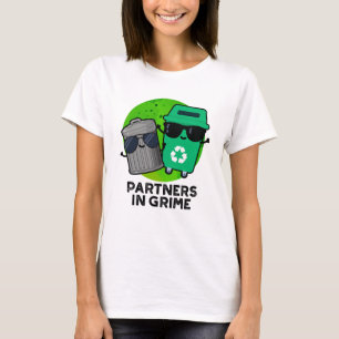 Camiseta Socios De Grime Funny Trash Pun