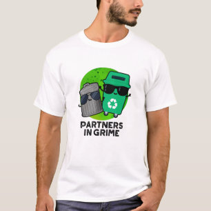Camiseta Socios De Grime Funny Trash Pun