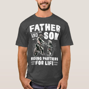 Camiseta Socios de viajes de padres e hijos para la deriva