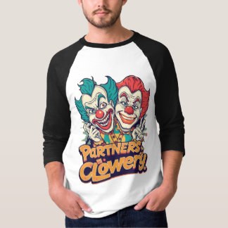 Camiseta Socios en Clowery (Chiste de Payaso Divertido)