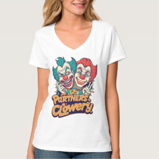 Camiseta Socios en Clowery (Chiste de Payaso Divertido)