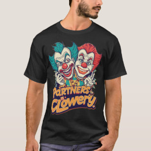 Camiseta Socios en Clowery (Chiste de Payaso Divertido)