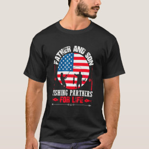 Camiseta Socios Pesqueros Padre E Hijo Para La Vida