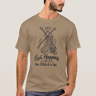 Camiseta Sock Knitter Punto a Punto