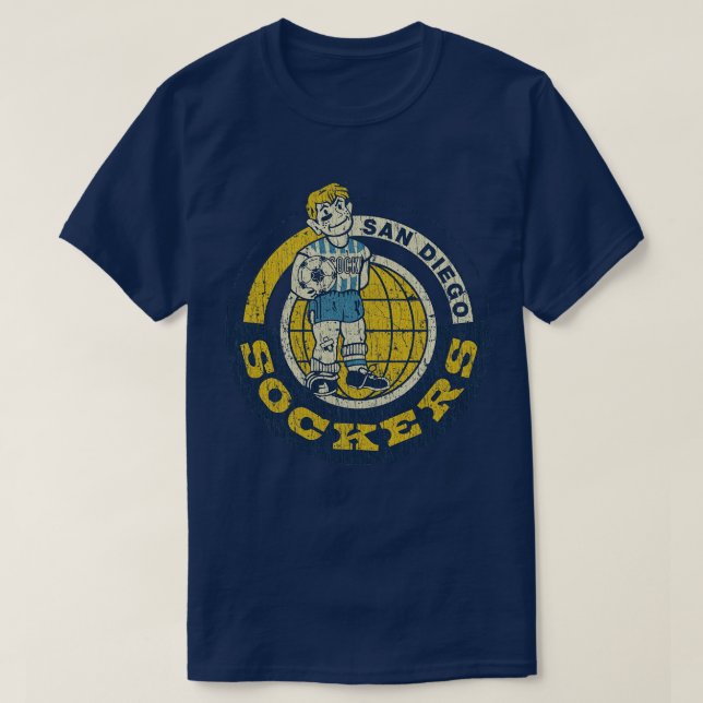Camiseta Sockers de San Diego 1980 (Diseño del anverso)