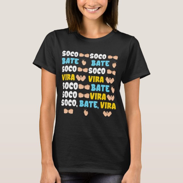 Camiseta Soco Bate Vira Music Dance Fiesta_2 (Anverso)