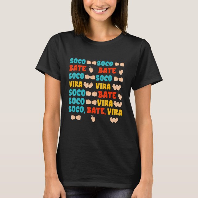 Camiseta Soco Bate Vira Music Dance Party (Anverso)