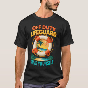 Camiseta Socorrista Fuera de Servicio Estoy de Vacaciones S