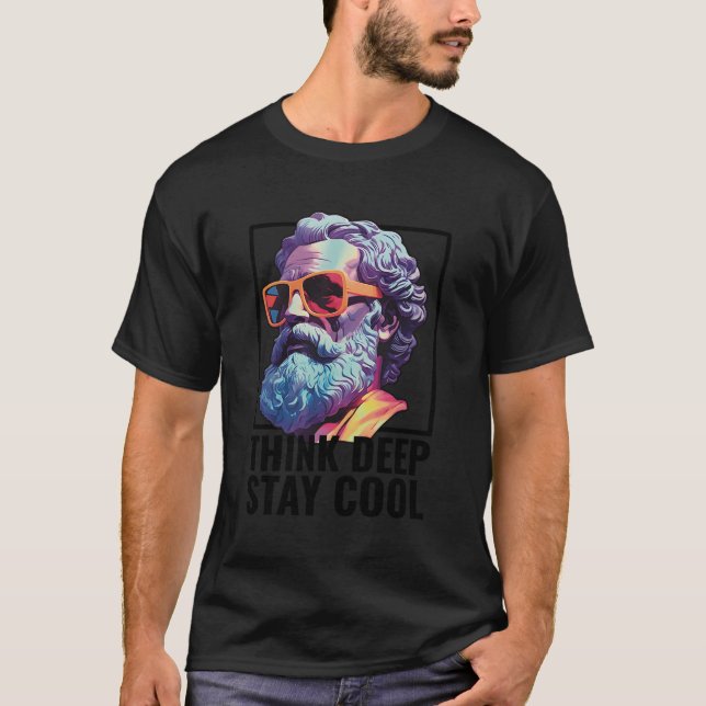 Camiseta Sócrates Knowledge Wisdom Cita Filosofía Moderna (Anverso)