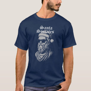 Camiseta Sócrates Santa Claus genial