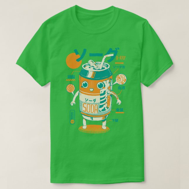 Camiseta Soda Can XRay (Diseño del anverso)