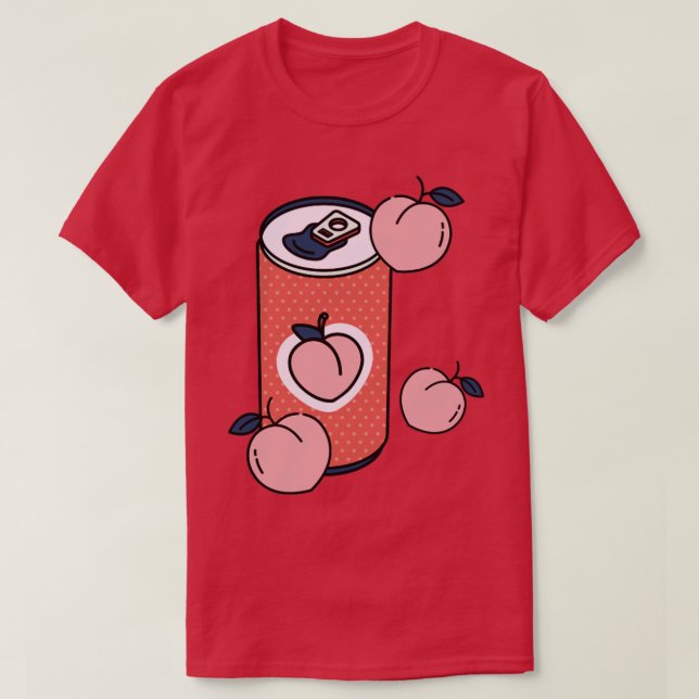 Camiseta Soda de imprenta japonesa (Diseño del anverso)