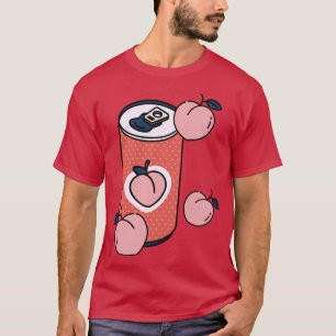 Camiseta Soda de imprenta japonesa