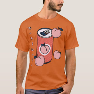 Camiseta Soda de melocotón japonesa1
