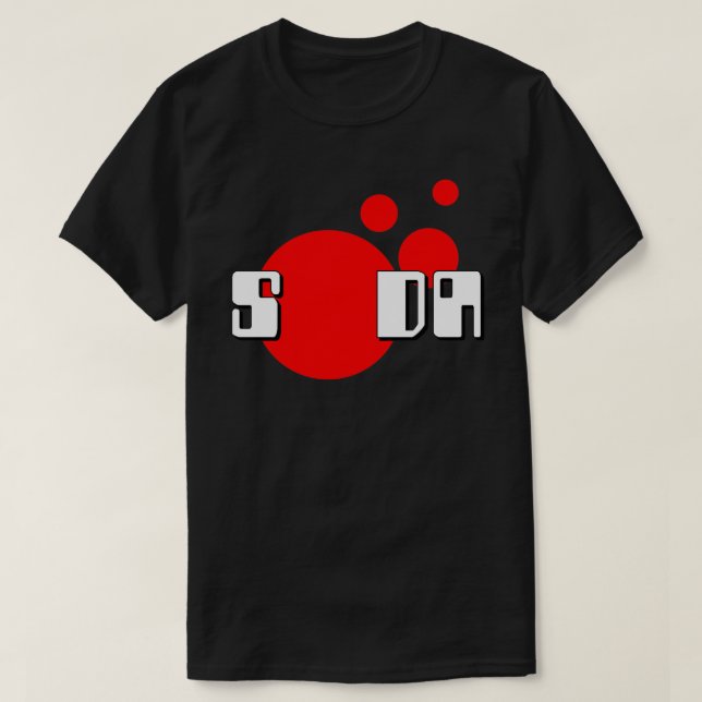 Camiseta SODA japonés (Diseño del anverso)