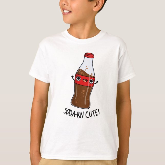 Camiseta Soda-rn Cute Funny Soda Pun (Anverso)