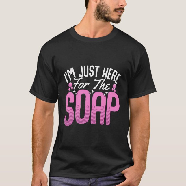 Camiseta Sodisculparse con creadores de jabón justo aquí pa (Anverso)