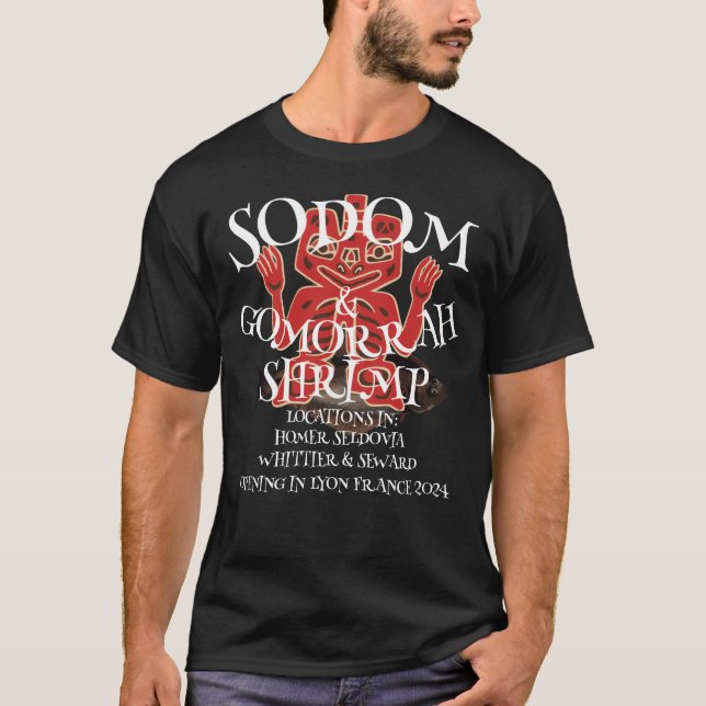 CAMISETA SODOM & GOMORRAH SHRIMP ALASKA (Anverso)