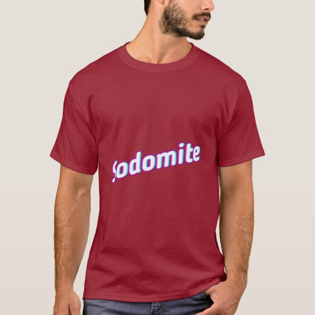 Camiseta Sodomita (Anverso)