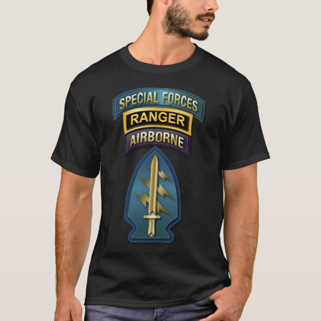 Camiseta SOF - Fuerzas Especiales - Ranger - SSI V1 (Anverso)